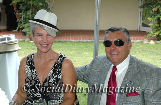 Jeanie and Ray Lucia having some hat fun!